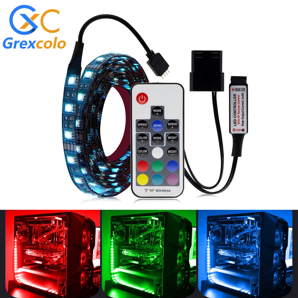 RGB LED Ʈ  5050, 12V RGB , 0.5m, 1m, 2m, ..